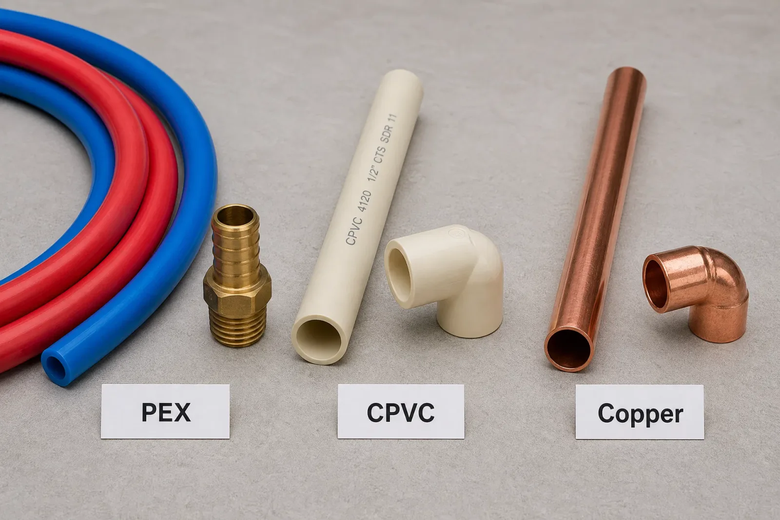 PEX vs. CPVC vs. Copper: Which Is Best for a Florida Repipe?