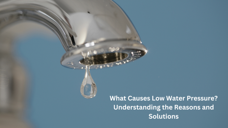 what causes low water pressure image
